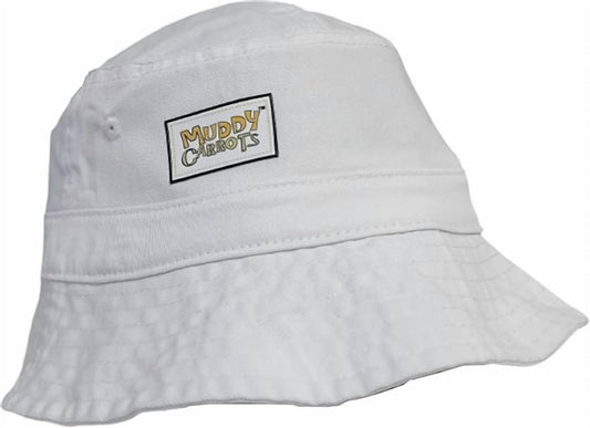 Muddy Carrots - Women's Bucket Hat - accessories - hats - white