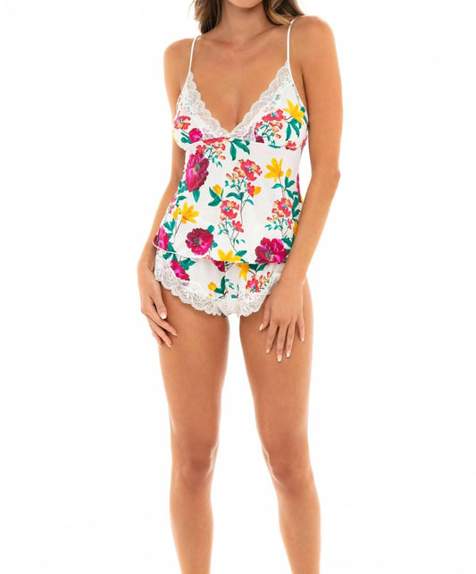 Oh La La Cheri - Reina Cami And Short Set - clothing - floral - loungewear