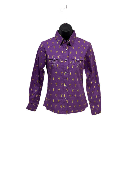 Panhandle - Girl's Snap Shirt - button - down - shirts - clothing - kids