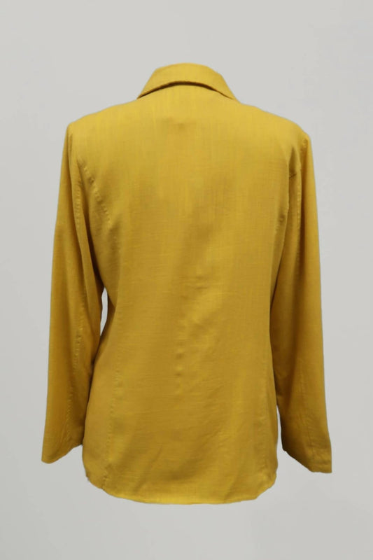 Paparazzi - Women's Linen Blend Classic Lined Blazer - blazers - clothing - directbrandpartner