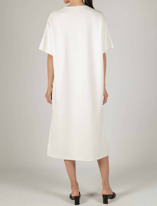 P.Cill - Cloud Modal Midi T-shirt Dress - clothing - dresses - midi
