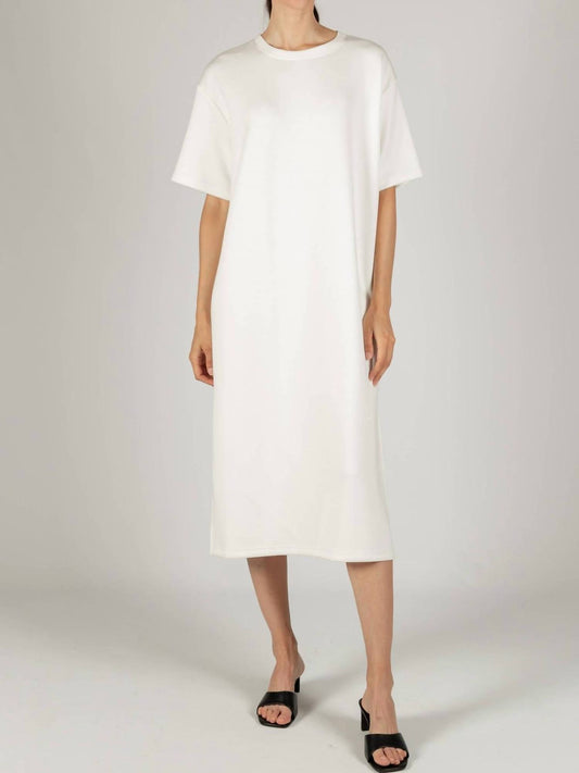 P.Cill - Cloud Modal Midi T-shirt Dress - clothing - dresses - midi