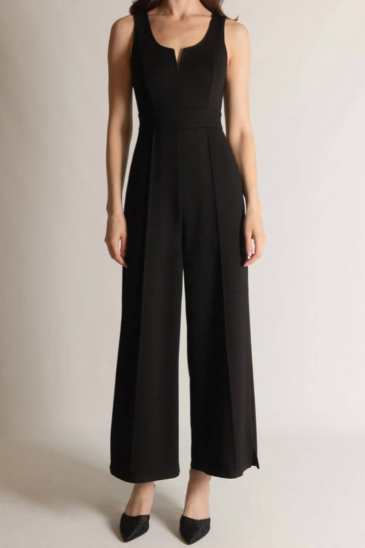 P.Cill - Jasmine Butter Modal Jumpsuit - black - clothing - modal
