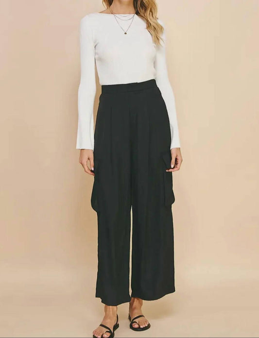 Pinch - Relaxed Fit Cargo Pants - black - clothing - pants