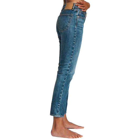 Rag & Bone - Rose Boyfriend Jean - blue - boyfriend - clothing