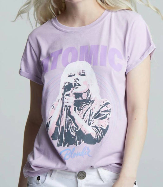 Recycled Karma - Atomic Blondie Top - clothing - cotton - blend - graphic