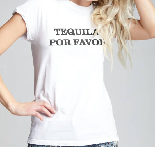 Recycled Karma - Tequila Por Favor Tee - clothing - cotton - blend - graphic