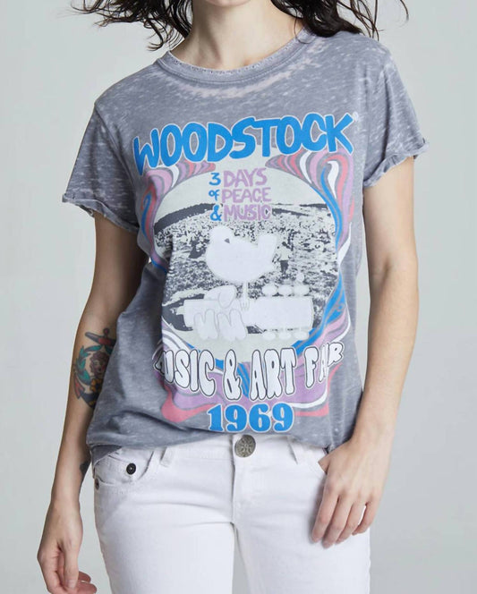 Recycled Karma - Woodstock Music & Art Fair Tee - clothing - cotton - blend - graphic