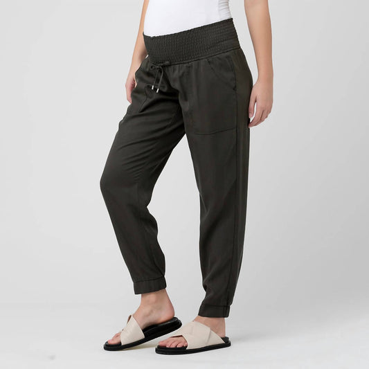 Ripe - Tencel 'off Duty' Maternity Jogger Pant - clothing - green - joggers