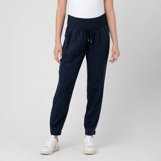 Ripe - Tencel 'off Duty' Maternity Jogger Pant - blue - clothing - joggers