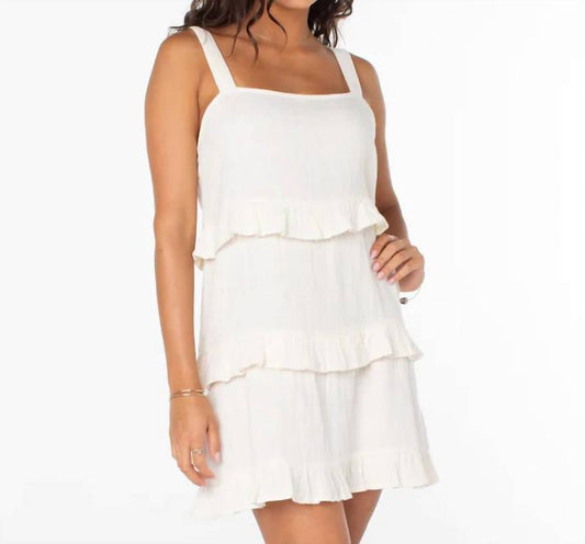 Roxy - Soft Sand Mini Dress - beige - clothing - dresses