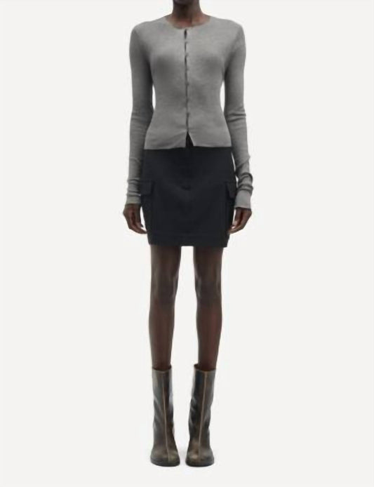 Samsoe - SAMAJ SKIRT - black - clothing - mini