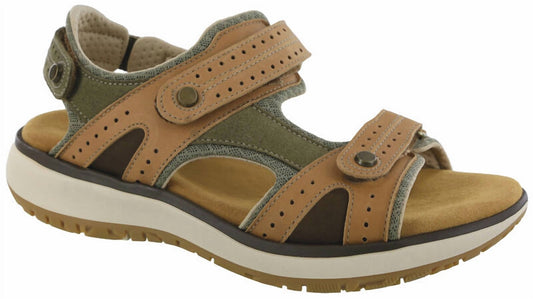 Sas - Women's Embark Live Oak Sandal - brown - sandals - shoes