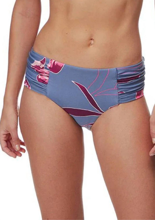 Seafolly - Wide Side Retro Bikini Bottom - bikinis - clothing - floral