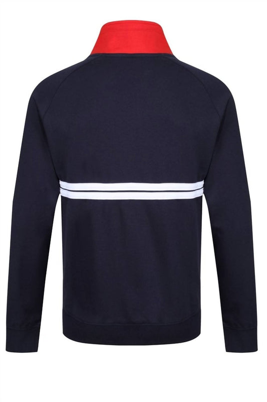 Sergio Tacchini - Dallas 1/4 Zip Tracktop Archivio Jacket - blue - clothing - jackets