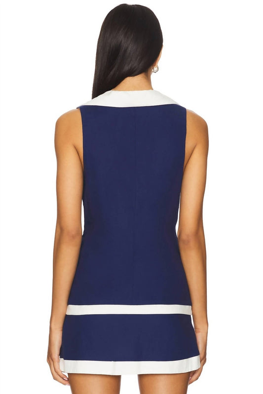 Show Me Your Mumu - Colby Vest Top - blue - clothing - jackets