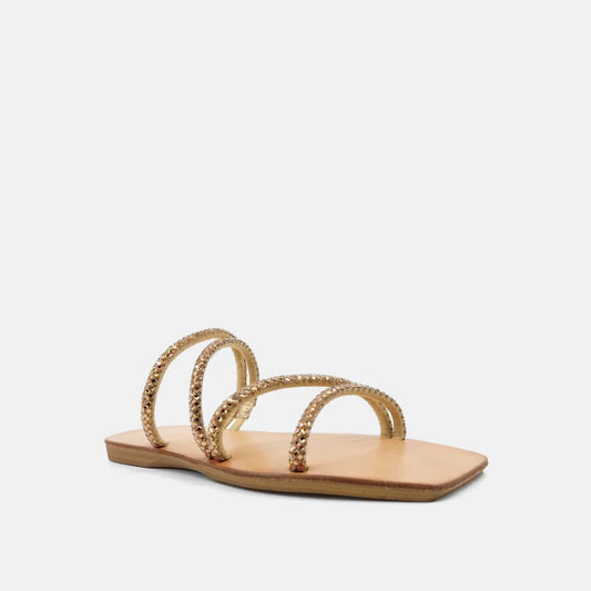 Shu Shop - Women's Celestina Sandal - gold - sandals - shoes