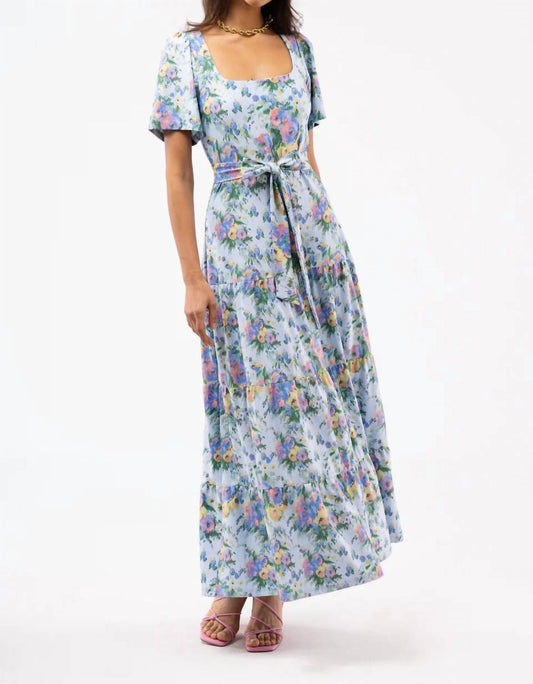 Smith & Quinn - The Lane Maxi Dress - clothing - floral - grey