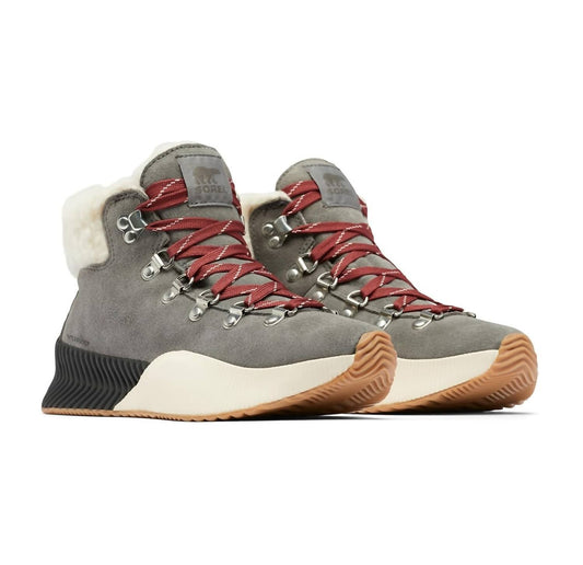 Sorel - Women's Out N About Iii Conquest Boot - grey - lace - up - boots - shoes