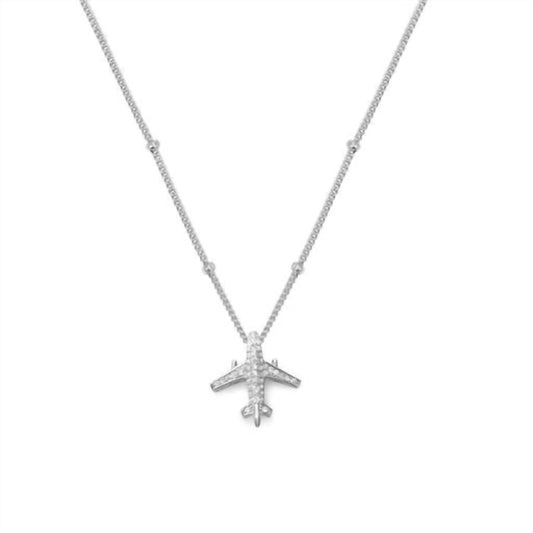 Stia - Women's Take Flight Necklace - jewelry - necklaces - silver