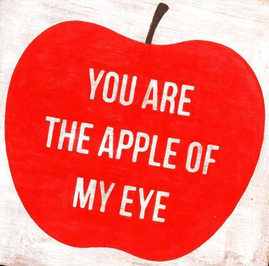 Sugarboo & Co. - Small You Are The Apple Print Wall Decor - art - artwork - decals