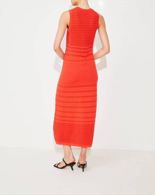 Suncoo - Knitted Cinnamon Dress - clothing - dresses - midi