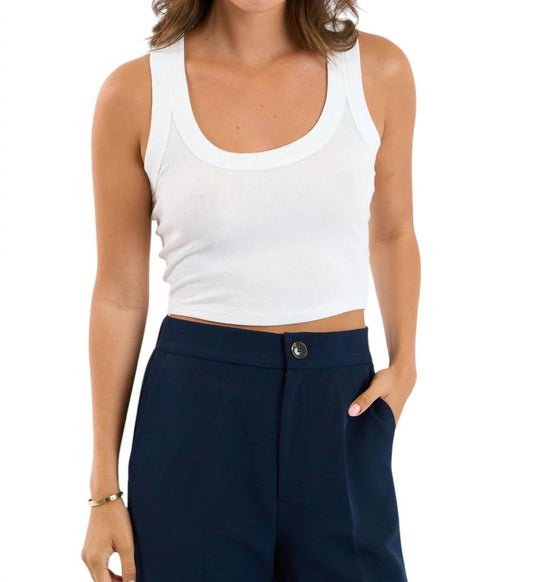 Sundays - Naz Tank Top - clothing - cotton - blend - solid