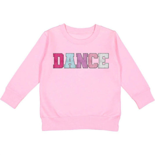 Sweet Wink - Girl's Dance Patch Sweatshirt - clothing - cotton - blend - graphic
