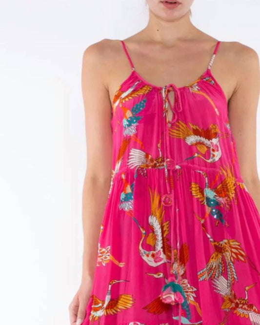 Taj By Sabrina Crippa - Strappy Maxi With Tassel Ties - clothing - dresses - maxi