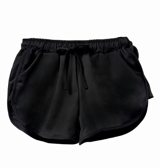 The Athletic Side Of Us - Women's Act Self Short Shorts - athletic - shorts - black - clothing