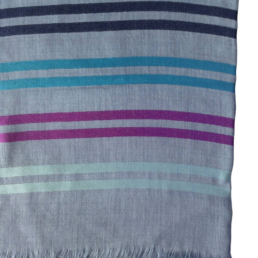 The Gray Crab - Women's Silk Scarf - accessories - blue - directbrandpartner