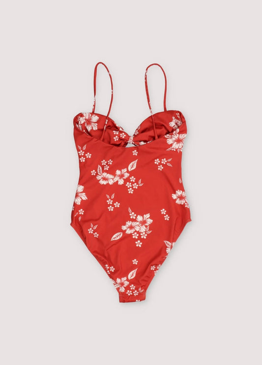 The New Society - Beach Flower One Piece - clothing - floral - one - pieces