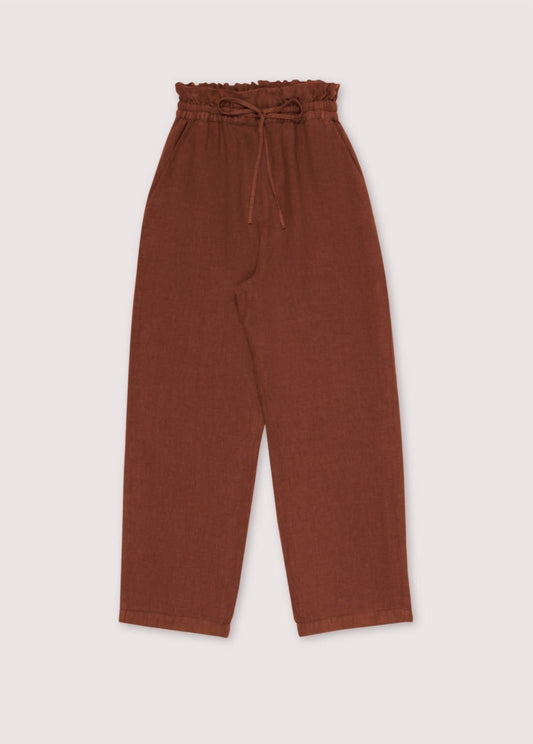 The New Society - Women's Long Beach Jogger Pants - brown - clothing - joggers