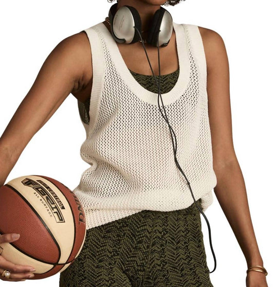 The Upside - FENWAY WALES KNIT TANK - clothing - tank - tops - textured