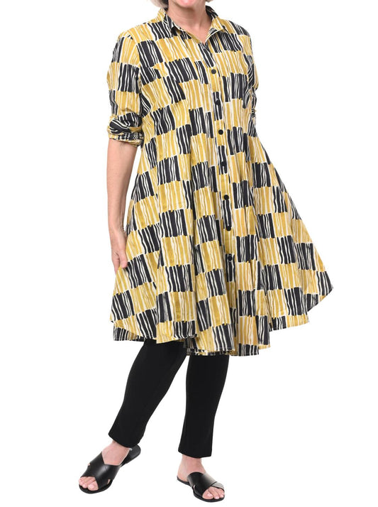 Tulip Clothing - Julia Long Sleeve Dress - clothing - cotton - directbrandpartner