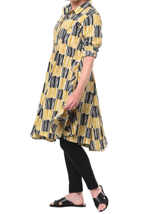 Tulip Clothing - Julia Long Sleeve Dress - clothing - cotton - directbrandpartner