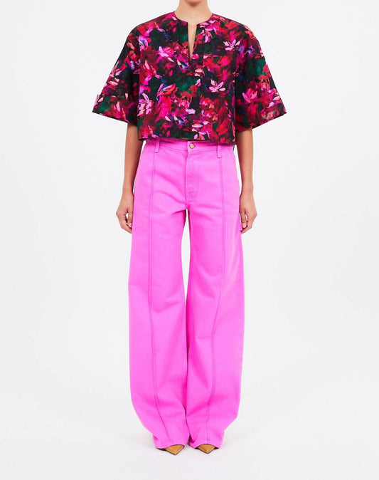 Ulla Johnson - Asher Wide Leg Jeans - clothing - cotton - flare