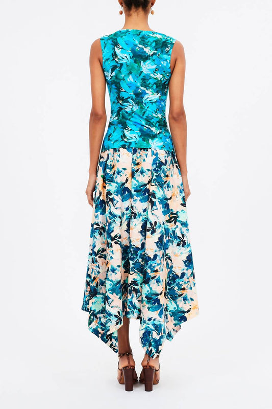 Ulla Johnson - Medea Sleeveless Top - blouses - blue - clothing