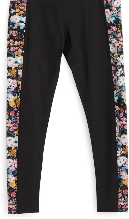 Vera Bradley - Women's Active High - waist Leggings - black - clothing - floral