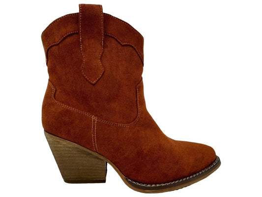 Very G - Women's Deirdra Ankle Bootie - ankle - boots - booties - red