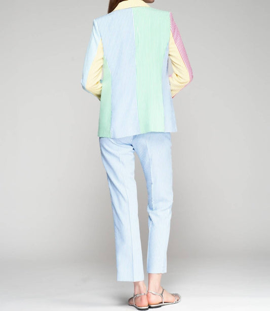 Vilagallo - Tiffany Pant - blue - clothing - pants