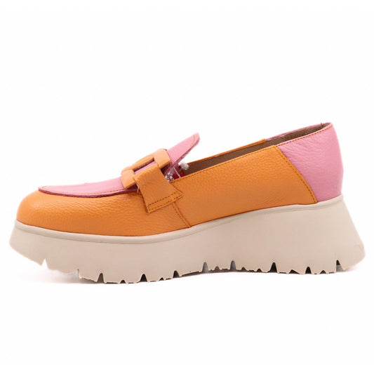 Wonders - Women's Wild Apricot Loafers - brown - flats - loafers