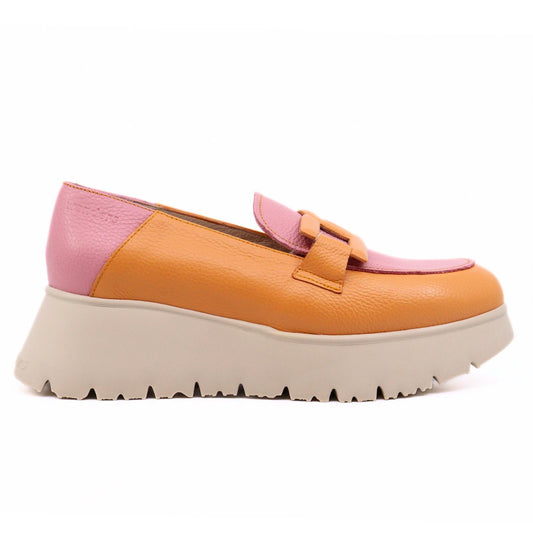 Wonders - Women's Wild Apricot Loafers - brown - flats - loafers