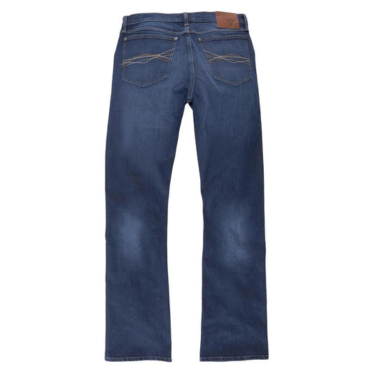 Wrangler - Men's 42 Vintage Bootcut Jean - blue - bootcut - clothing