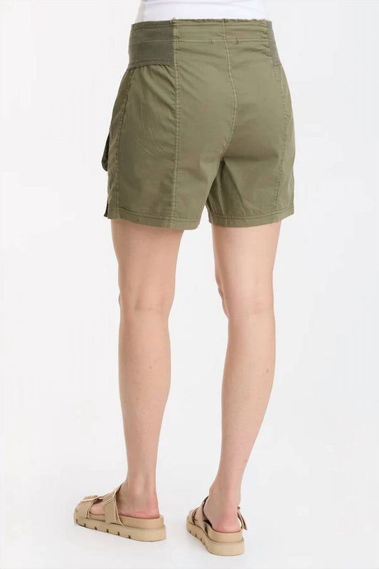 Xcvi - Felix Short - clothing - cotton - blend - green