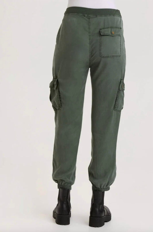 Xcvi - Poe Banded Pant - green -