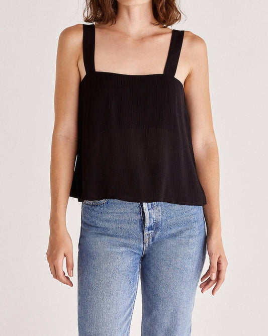 Z Supply - Aniston Top - black - clothing - crop - tops