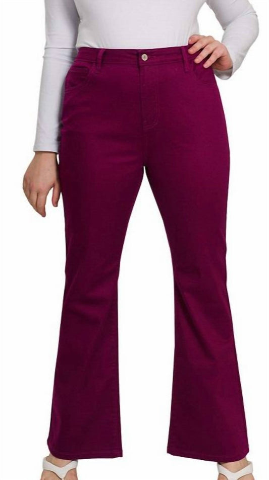 Zenana - Bootcut Colored Denim - boot - cut - clothing - flare