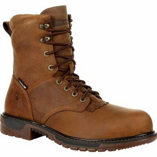 Rocky - MEN'S ORIGINAL RIDE FLX COMPOSITE WATERPROOF LACE UP WESTERN BOOT - WIDE WIDTH