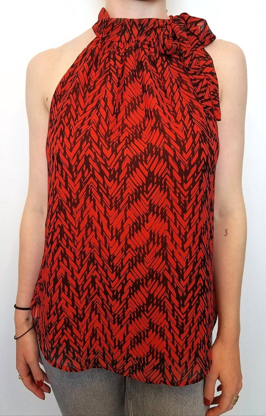 Veronica M - Halter Tie Top